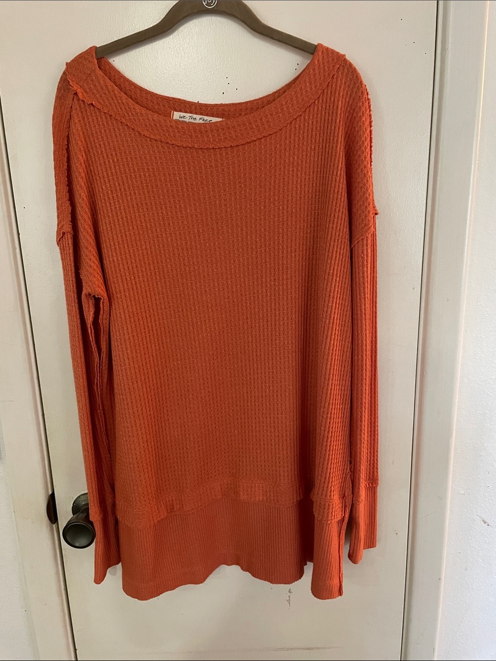 We The Free Waffle Weave Knit Top XS